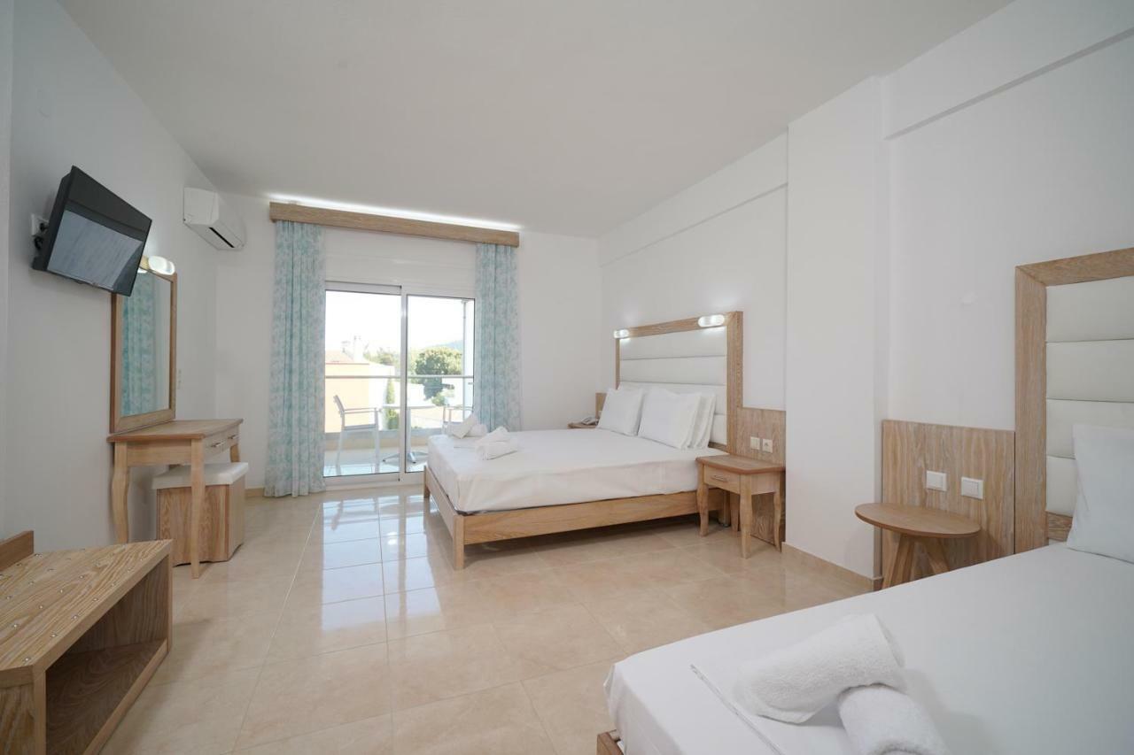 La Santa Hotel Chrysi Ammoudia Bagian luar foto